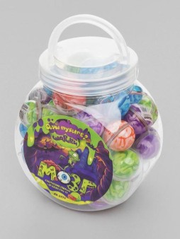 Жевательная резинка с кислой начинкой «Дуй пузырь! ШАРИКИ МОЗГ», 50 шт.