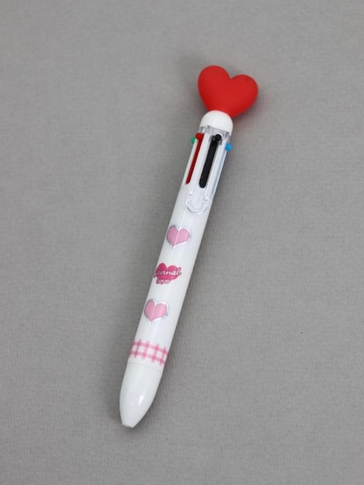 Разноцветная ручка 6 в 1 &quot;Love hearts&quot; 
