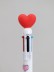 Разноцветная ручка 6 в 1 &quot;Love hearts&quot; 