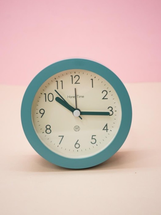 Часы-будильник «Style», blue (4,7х10 см) 