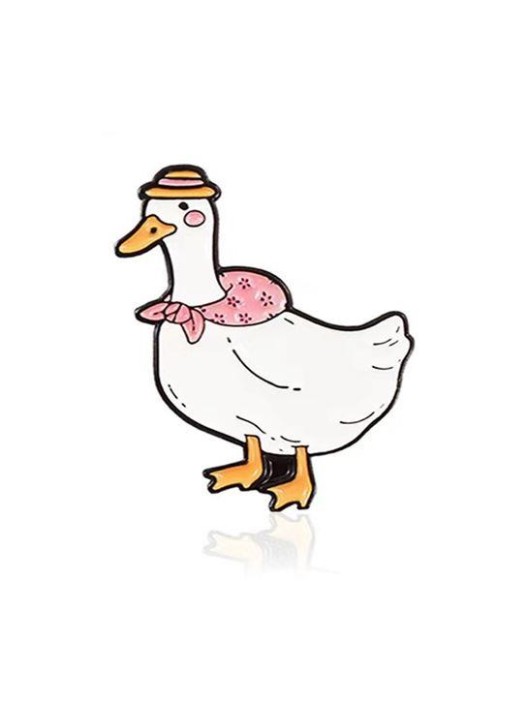 Значок металлический iLikeGift &quot;The goose in the hat&quot; 