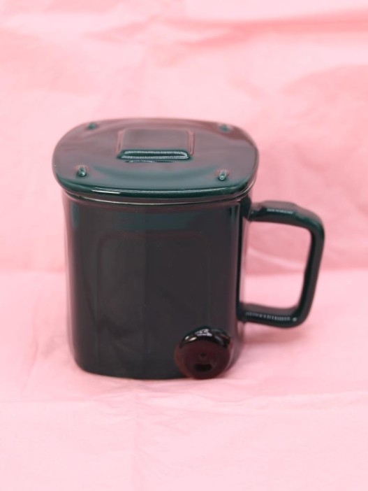 Кружка «Disposing of a bad mood», green (450 ml) 