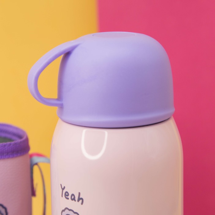 Термос "Hare ears bear", purple (500 ml) 