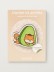 Значок ECO из дерева Shiba inu Avo Head 