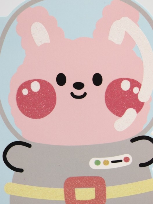 Блокнот на спирали (B6) &quot;Space friends&quot;,  blue (13*18) 