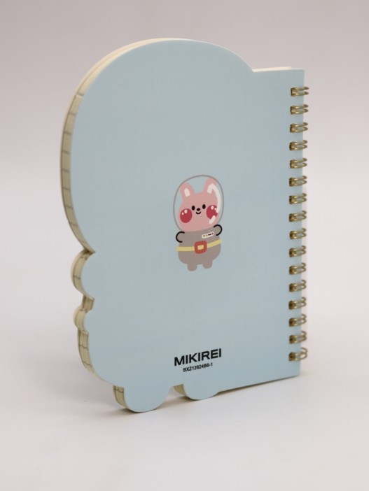 Блокнот на спирали (B6) &quot;Space friends&quot;,  blue (13*18) 