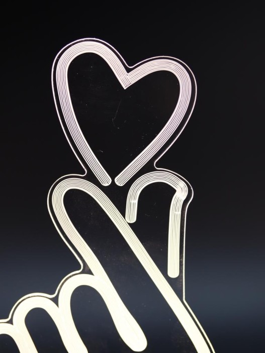 Ночник iLikeGift &quot;Love in the hands&quot; LED, USB (9х18 см) 