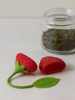 Ситечко для чая (L=19 см), 2 диз (лимон, клубника)
