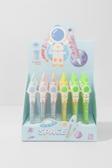 Ручка "Cheerful spaceman", mix, шоу-бокс 36 шт.