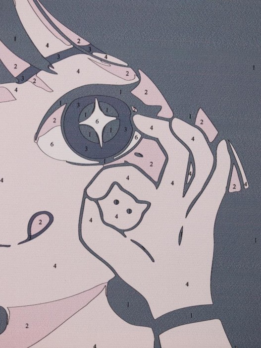 Картина по номерам на подрамнике Draw Me! «Everything&#039;s ok», (20*20 см) 