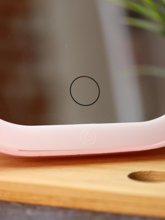 Зеркало настольное с подсветкой GIRLY &quot;Light bulbs&quot;, pink 