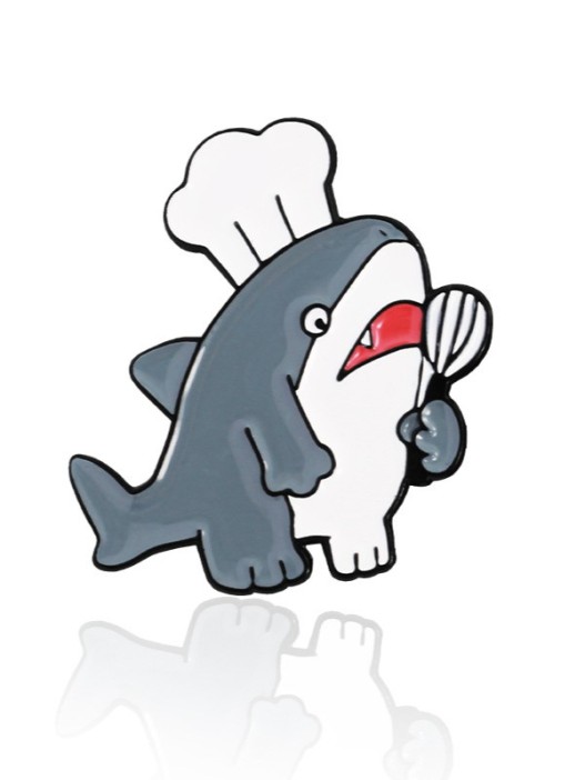Значок &quot;Shark cook&quot; 