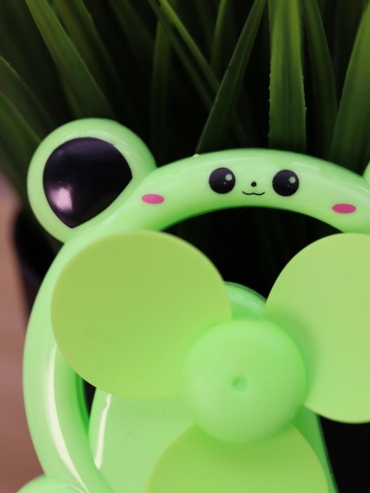 Портативный механический ручной вентилятор «Panda» (14,5х7,5х4 см), mix 