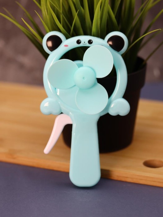 Портативный механический ручной вентилятор «Panda» (14,5х7,5х4 см), mix 