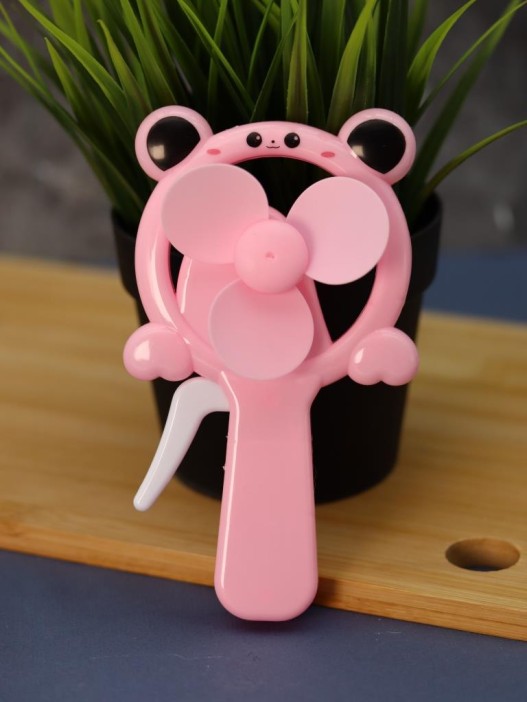 Портативный механический ручной вентилятор «Panda» (14,5х7,5х4 см), mix 