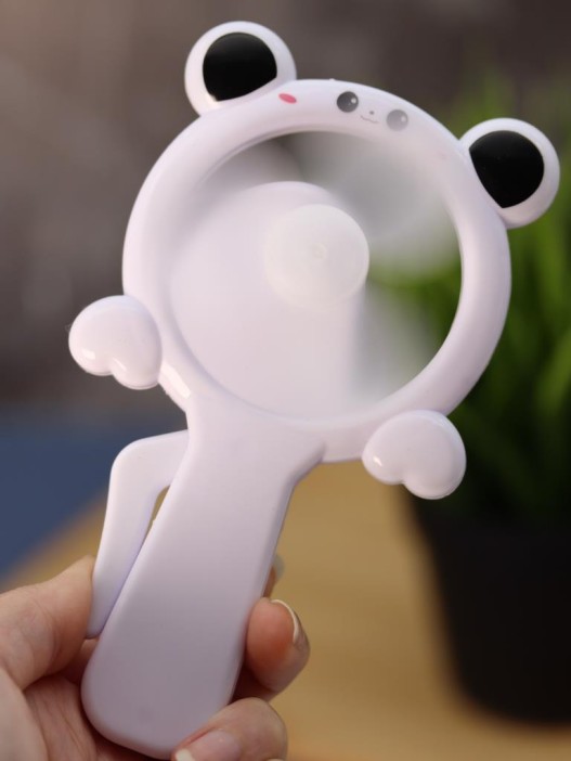 Портативный механический ручной вентилятор «Panda» (14,5х7,5х4 см), mix 
