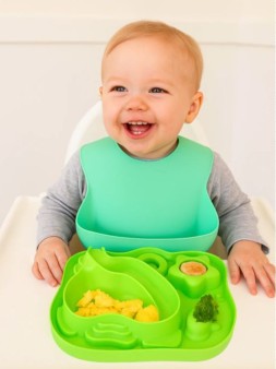 Тарелка "Aquapark", green