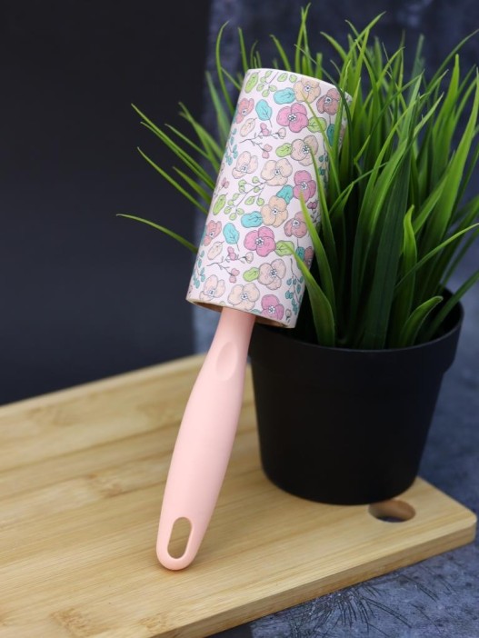 Ролик для чистки одежды &quot;Bright flowers&quot;, 10 см*60 листов 