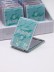 Зеркало раскладное &quot;Zoo print&quot;, бирюзовое, 8*6 см 