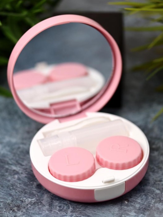 Контейнер для линз «Shine», pink 