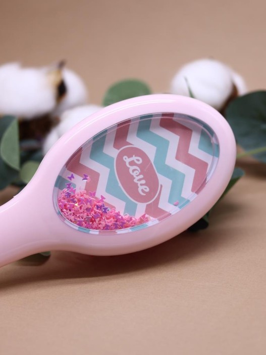 Расческа «Mood love», pink 