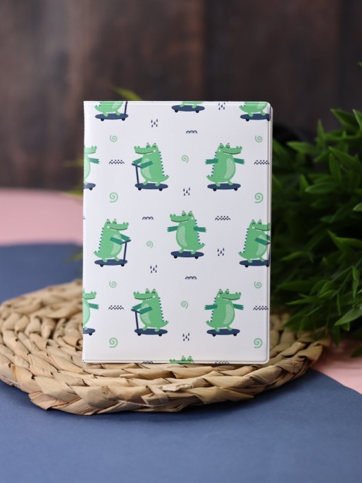 ОБЛОЖКА ДЛЯ ПАСПОРТА Croc, плотность 600 мкм 