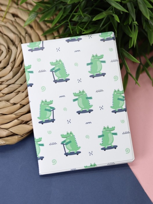 ОБЛОЖКА ДЛЯ ПАСПОРТА Croc, плотность 600 мкм 