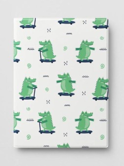 ОБЛОЖКА ДЛЯ ПАСПОРТА Croc, плотность 600 мкм