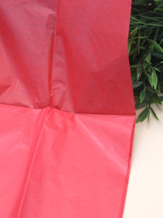 Бумага тишью &quot;Classic&quot;, red, 50 х 66 см, 14 г/м2 (набор 10 шт.) 