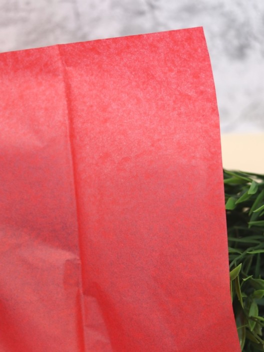 Бумага тишью &quot;Classic&quot;, red, 50 х 66 см, 14 г/м2 (набор 10 шт.) 