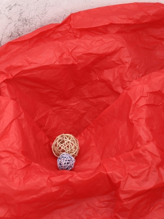 Бумага тишью &quot;Classic&quot;, red, 50 х 66 см, 14 г/м2 (набор 10 шт.) 