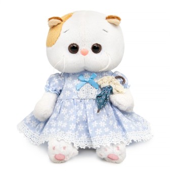 Мягкая игрушка "Кошечка Ли-Ли БЕБИ в платье "Прованс" (20 см)