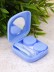 Контейнер для линз «Mini Peach», blue 
