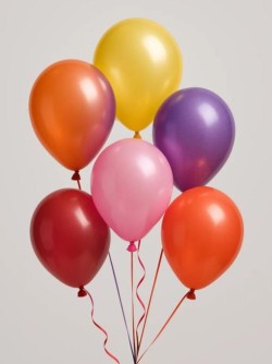 Набор воздушных шаров 10 шт. "Bright balloons", (25 см)