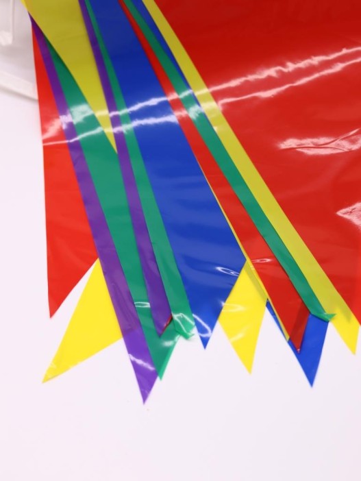 Гирлянда из флажков "Bright triangle", (10 м) 