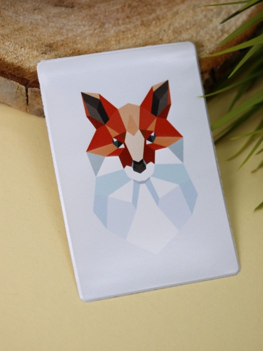 Держатель для карт «Graphic fox» (6,5 х 9,5 см) 