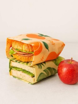 Салфетка восковая для хранения продуктов (33х35 см), 2 диз