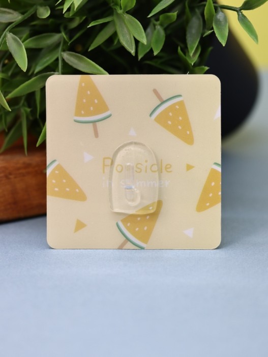 Крючок на липучке «Square» 2шт, mix color 