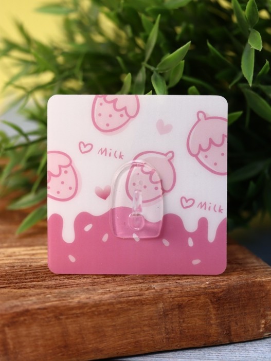 Крючок на липучке «Square» 2шт, mix color 