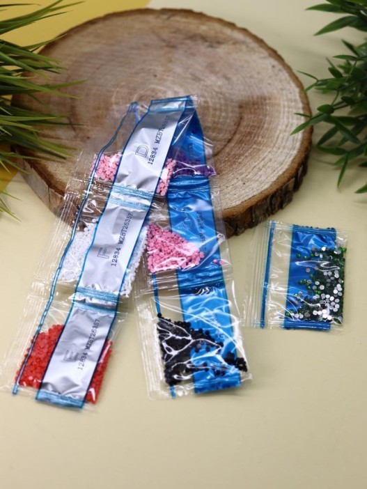 Алмазная мозаика - карандашница "Лисёнок",  15,5*11 см 