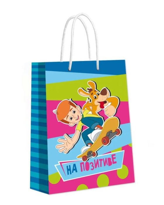 Пакет подарочный XL 31.5*38*15.5см &quot;Союзмультфильм. На позитиве&quot; 