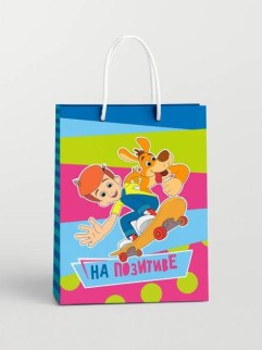 Пакет подарочный XL 31.5*38*15.5см &quot;Союзмультфильм. На позитиве&quot;