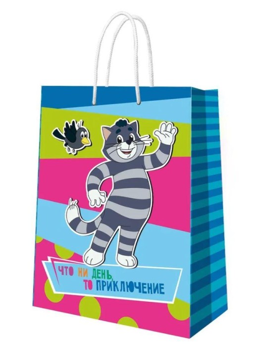 Пакет подарочный XL 31.5*38*15.5см &quot;Союзмультфильм. На позитиве&quot; 