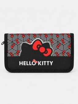 Пенал корпусный "Hello Kitty", полиэстер 210ден (19х11см)
