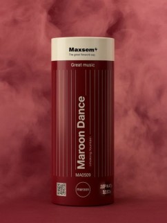 Цветной дым "Maroon Dance", бирюзовый, калибр 1.35", 40сек, 11,5см)