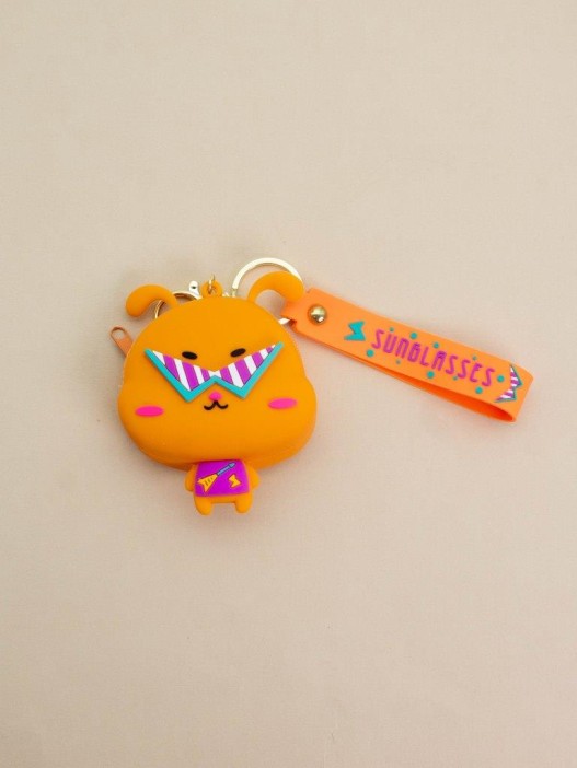 Брелок-кошелёк &quot;Fashion eyewear&quot;, orange  (9.2*7.7 см) 