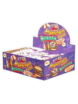 Набор жевательный мармелад «Мармеладсы в деле Бургер», 36шт.