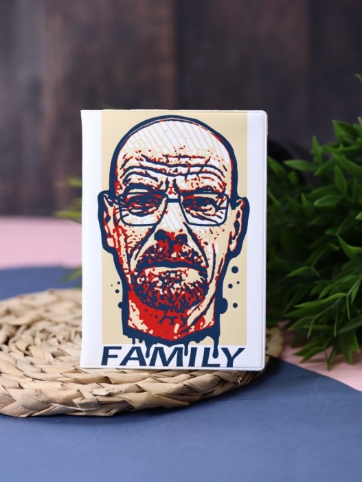 ОБЛОЖКА ДЛЯ ПАСПОРТА &quot;FAMILY&quot;, плотность 600 мкм 