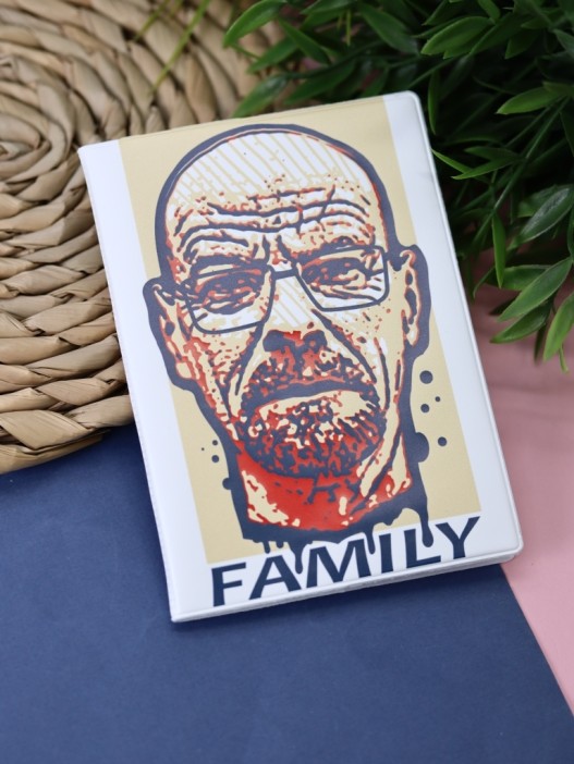 ОБЛОЖКА ДЛЯ ПАСПОРТА &quot;FAMILY&quot;, плотность 600 мкм 