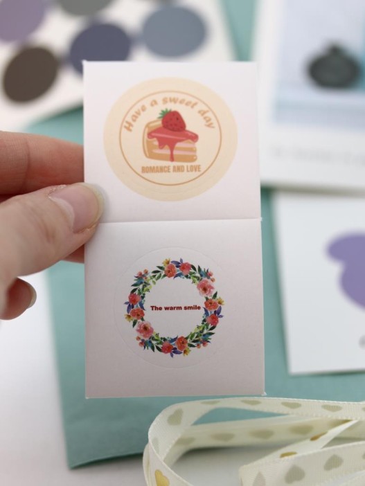 Упаковочный набор для подарков (2 листа+лента+открытка+5 наклеек) &quot;Soft glow&quot;, 50x70 см 